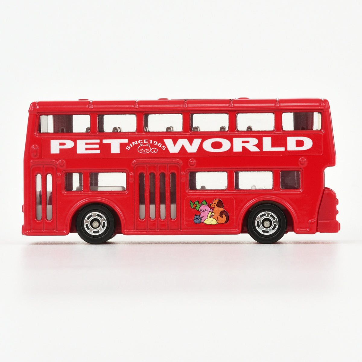 TOMICA - No.95 London Bus 'Pet World' - 1:130 Scale