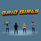 Amercian Diorama - Grid Girls (Set of 4 Figurines)