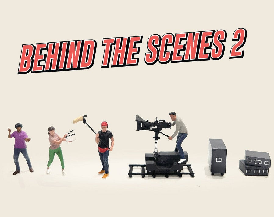 American Diorama - Diecast Figurines 'Behind the Scenes 2'