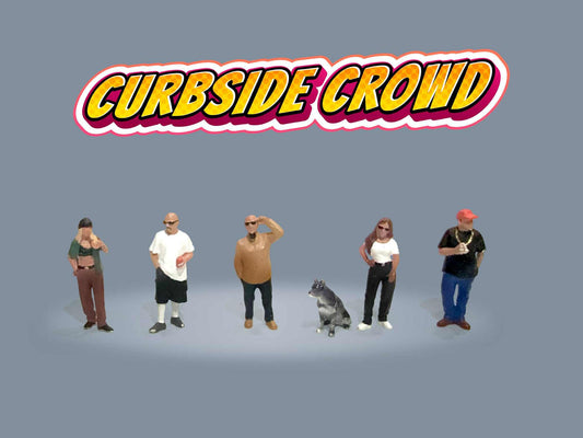 American Diorama - Diecast Figurines 'Curbside Crowd'