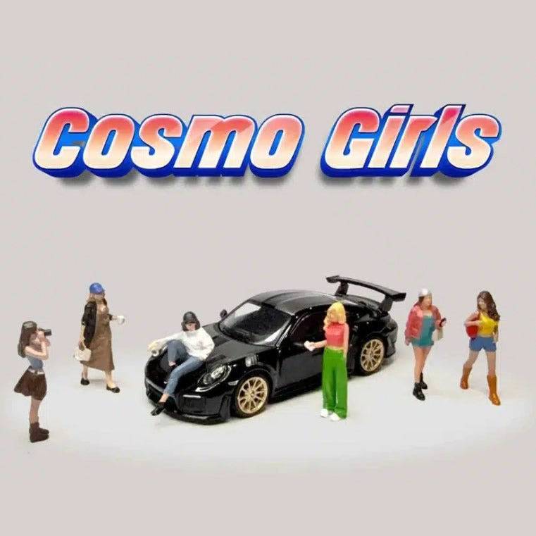 American Diorama - Diecast Figurines - Cosmos Girls - 1:64 Scale