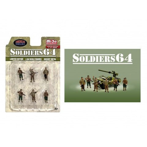 American Diorama - Diecast Figures - Soldiers64 - 1:64 Scale