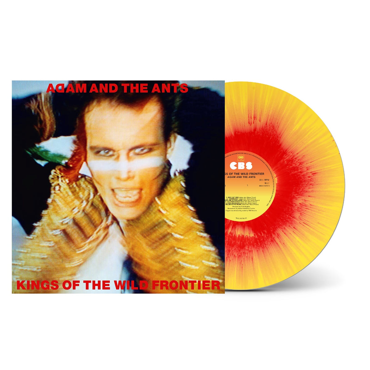 NEW - Adam & The Ants, Kings of the Wild Frontier (Sunburst Splatter) LP - NAD2026