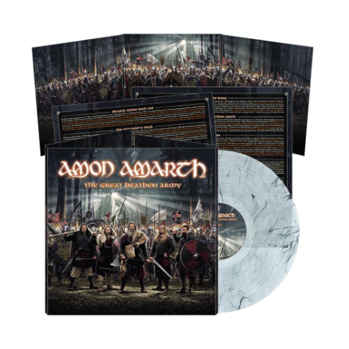 NEW - Amon Amarth, The Great Heathen Army (Clear Smoke) LP