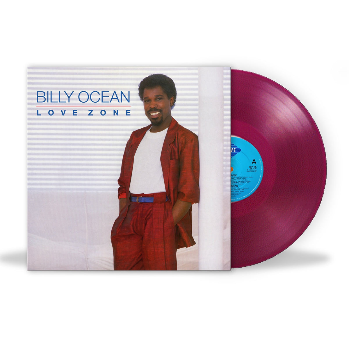 NEW - Billy Ocean, Love Zone (Violet) LP - NAD2026