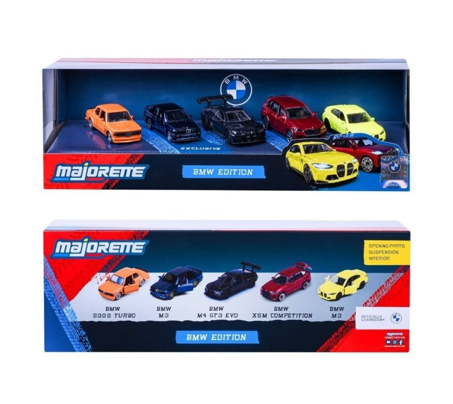 Majorette - BMW Edition - 5 Piece Gift Pack (2026) - 1:64 Scale