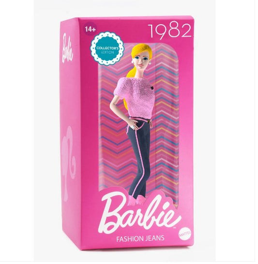Barbie Collectible Classics - 1982 Barbie 'Fashion Jeans' - 15cm