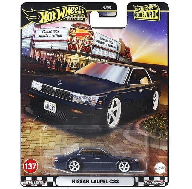 Hot Wheels Premium - Boulevard #137 - Nissan Laurel C33