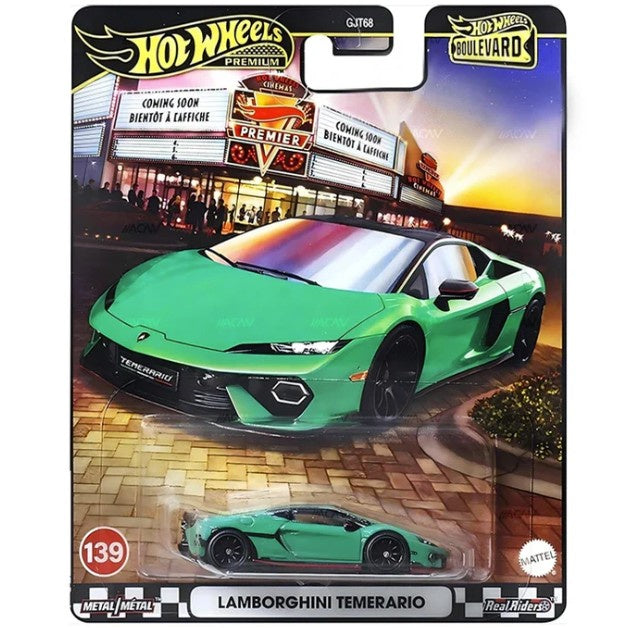 Hot Wheels Premium - Boulevard #139 - Lamborghini Temerario
