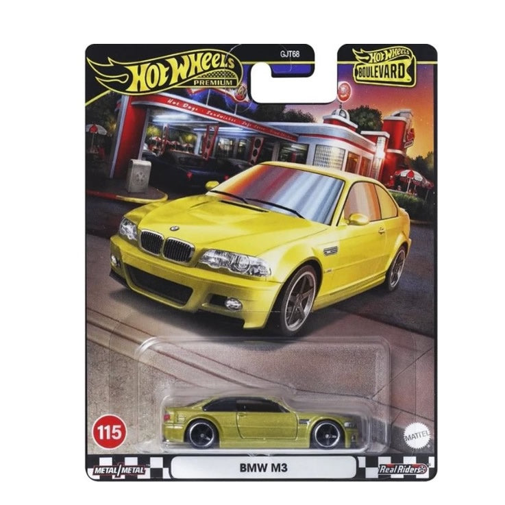 Hot Wheels Premium - Boulevard #115 - BMW M3 E46