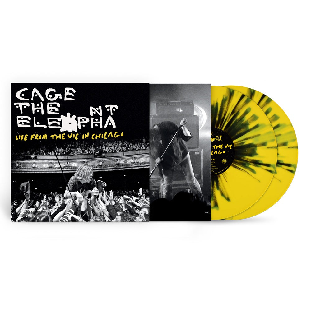 NEW - Cage The Elephant, Live from the Vic in Chicago (Yellow) 2LP - 2025 RSD BF
