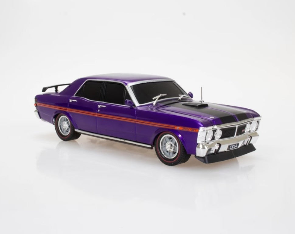 DDA - Ford XY Falcon (Purple) - Light Up - 1:24 Scale
