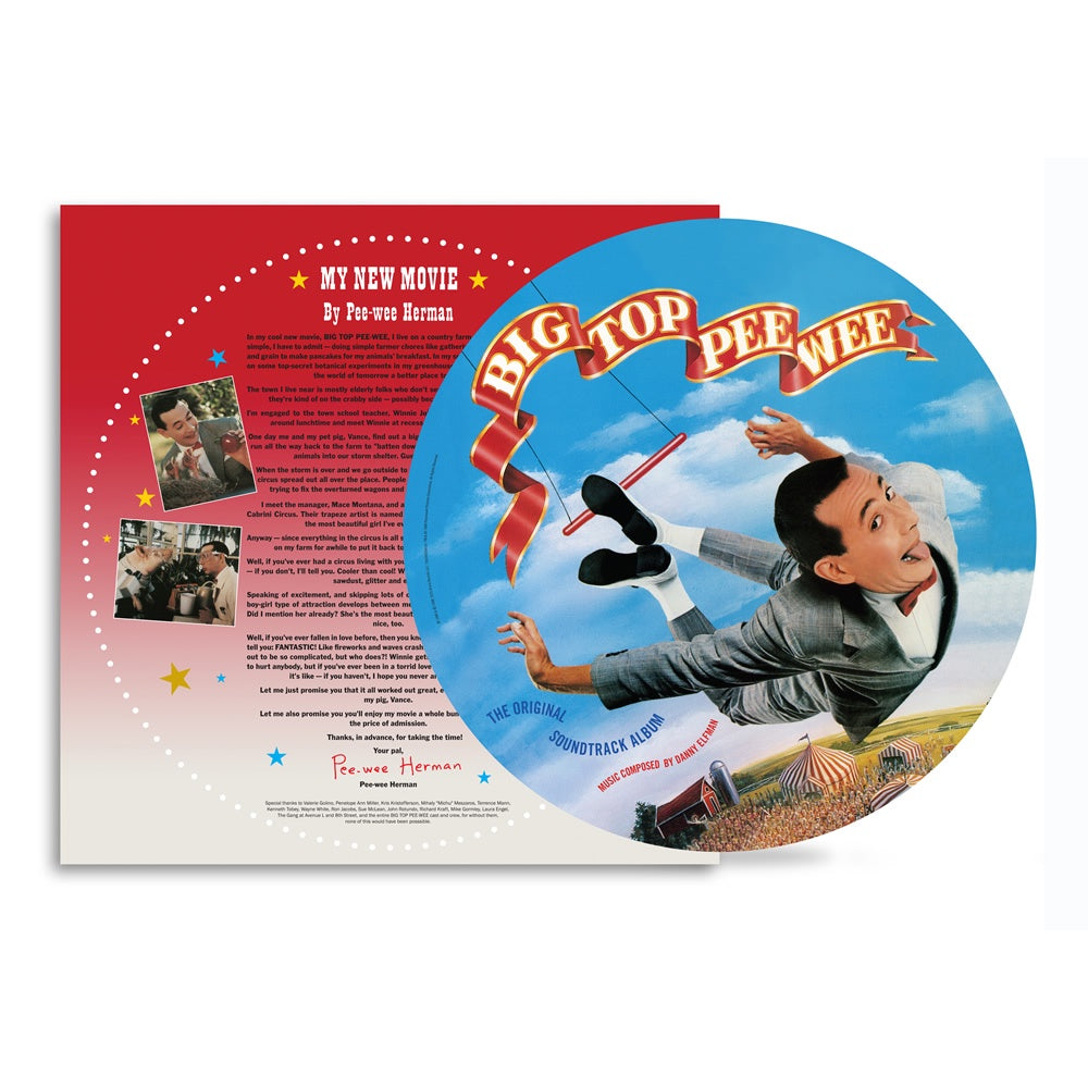 NEW - Soundtrack, Big Top Pee-Wee OST (Picture Disc) - 2025 RSD BF