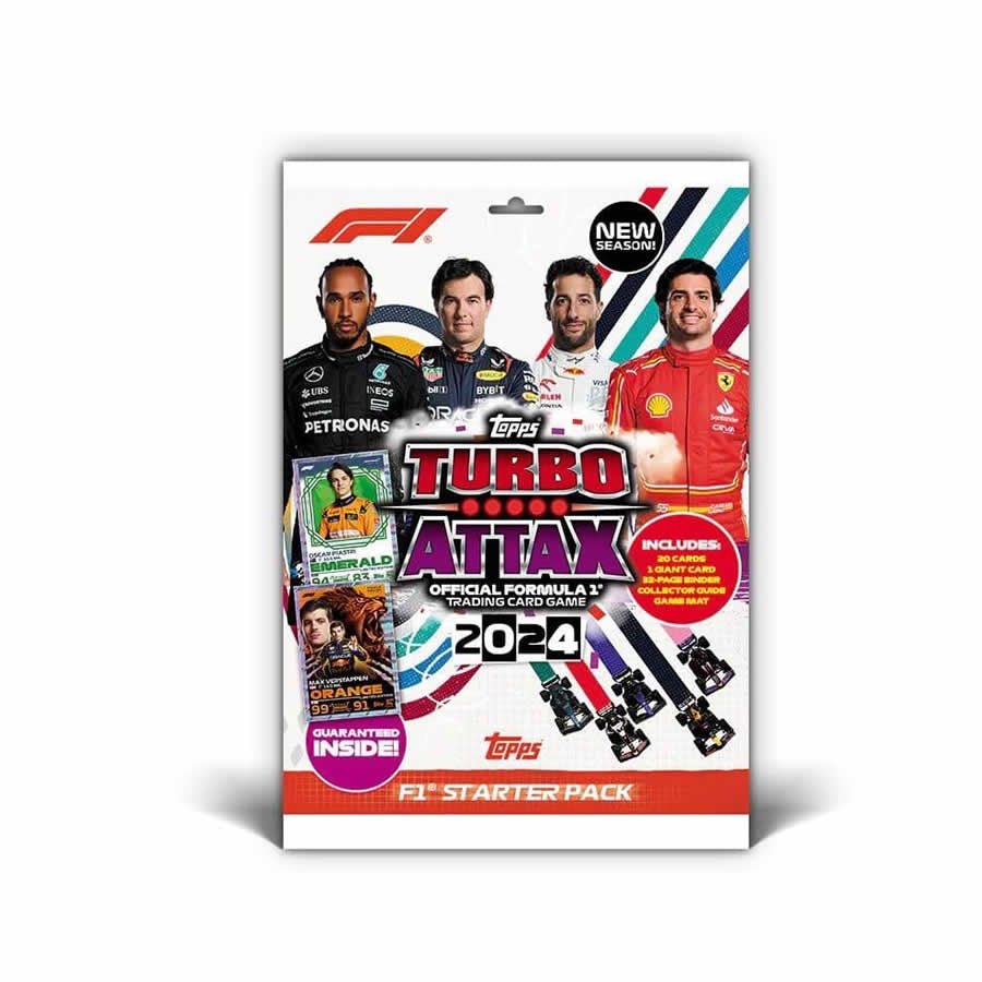 2024 F1 Turbo Attax - Starter Pack (Includes Binder) – Relove Oxley