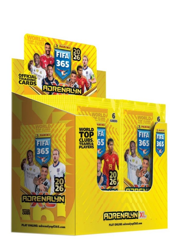 Panini - FIFA 365 Adrenalyn XL 2026 Soccer Cards (Single Pack)