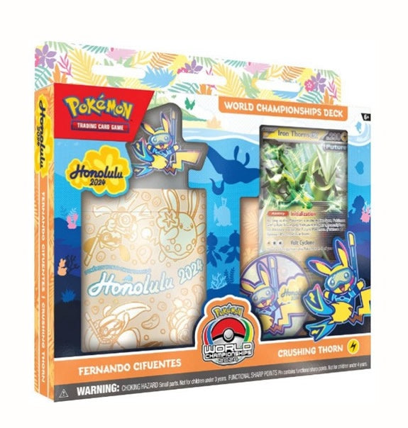 Pokemon TCG - 2024 World Championships Deck - 'Crushing Thorn' Fernando Cifuentes