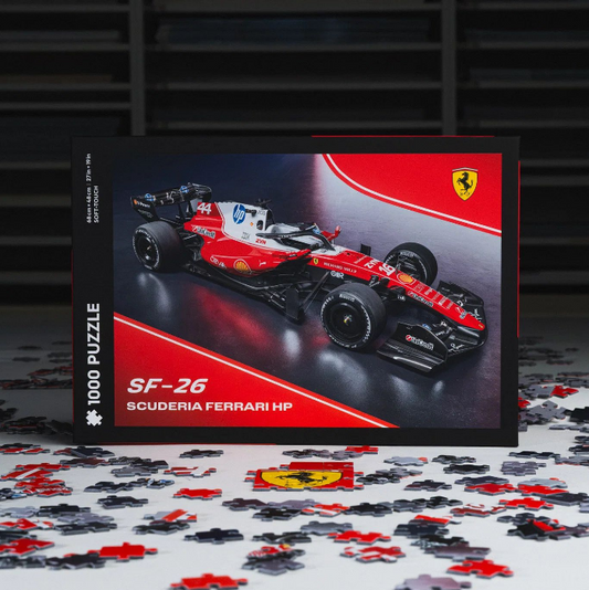 F1 Puzzle - Ferrari Scuderia HP SF-26 F1 Team - 1000pc Jigsaw Puzzle
