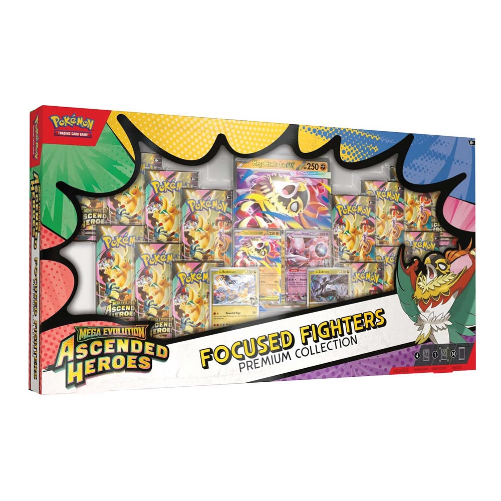 Pokemon TCG - Mega Evolution - Ascended Heroes Focused Fighters Premium Collection