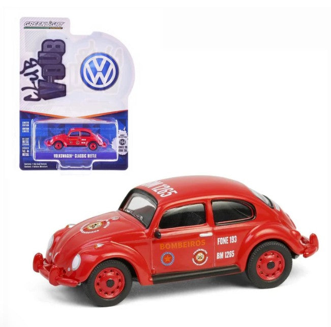 Greenlight - Classic Beetle 'Bombeiros Policia Militar' - 1:64 Scale
