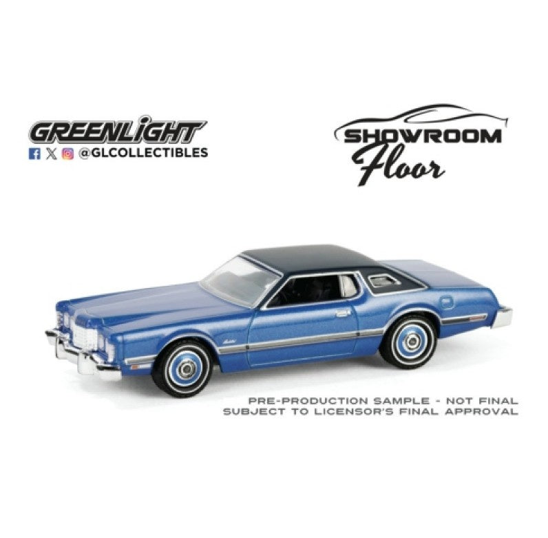 Greenlight - 'Showroom Floor' Series 6 - 1974 Ford Thunderbird (Blue Starfire) - 1:64 Scale