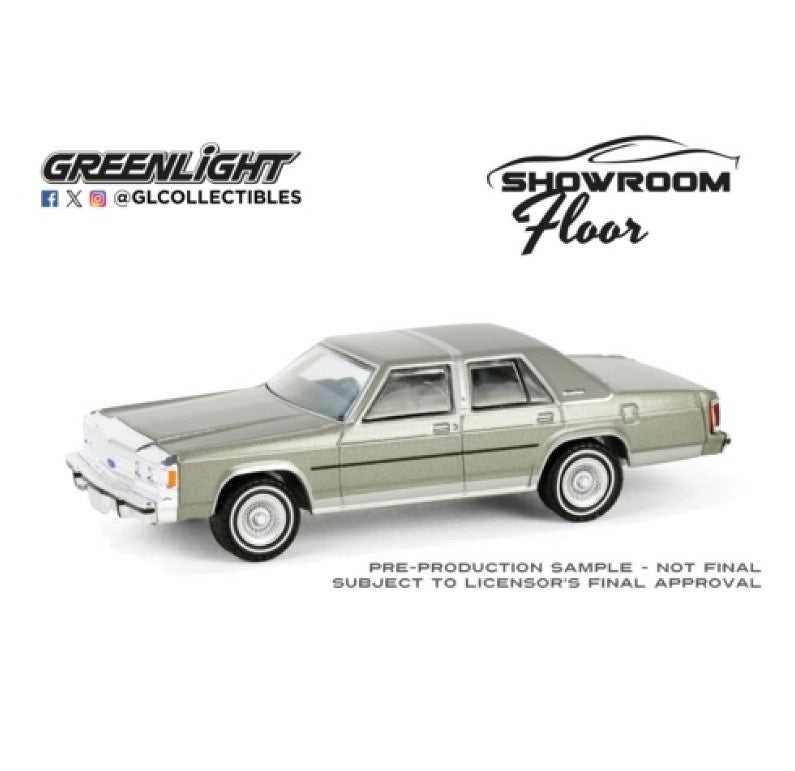 Greenlight - 'Showroom Floor' Series 6 - 1991 Ford LRD Crown Victoria (Light Titanium Metallic) - 1:64 Scale