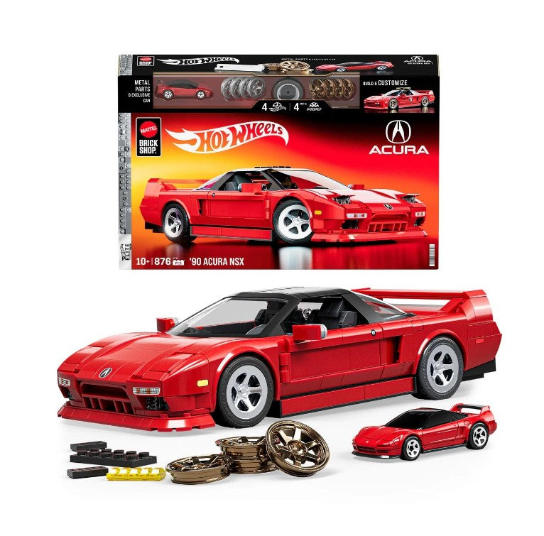 Mattel - Hot Wheels Elite Series - 1990 Honda Acura NSX - 876 Pieces