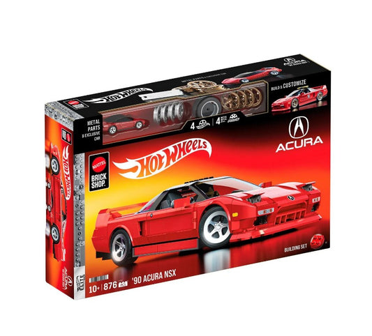 Mattel - Hot Wheels Elite Series - 1990 Honda Acura NSX - 876 Pieces