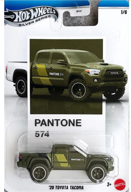Hot Wheels Silver Series - Pantone (2026) (Mix 2) - 2020 Toyota Tacoma