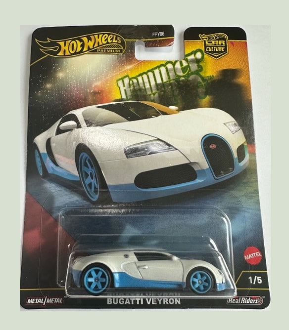 Hot Wheels Premium - Car Culture - 'Hammer Drop' - Bugatti Veyron