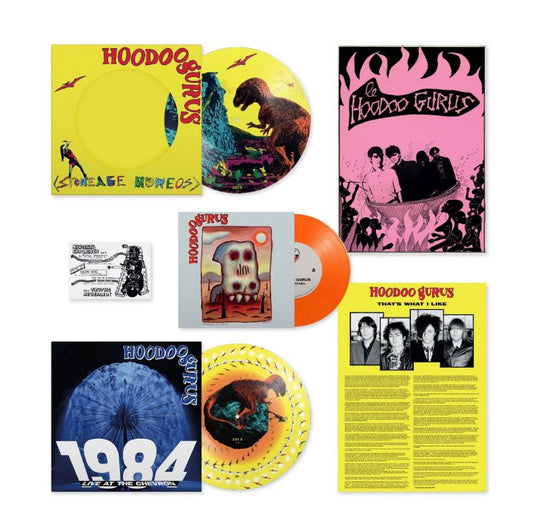 NEW - Hoodoo Gurus, Stoneage Romeos: 40th Anniversary 2LP +7"