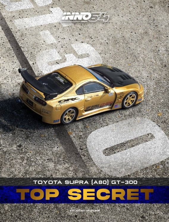 INNO64 - Toyota Supra (A80) 'Top Secret' GT300 - Gold