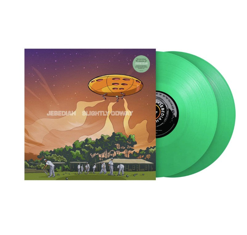 NEW - Jebediah, Slightly Odway (Translucent Green) 2LP