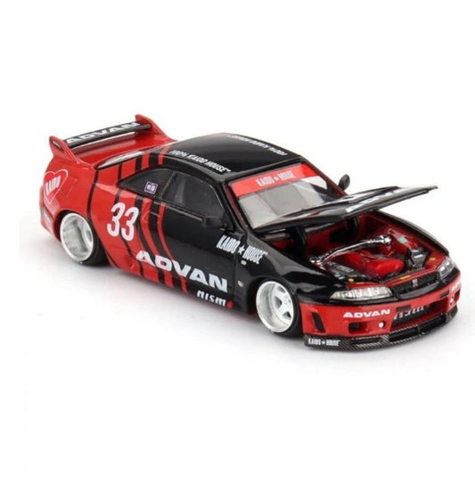 MiniGT - Nissan Skyline GT-R (R33) Kaido Works ADVAN