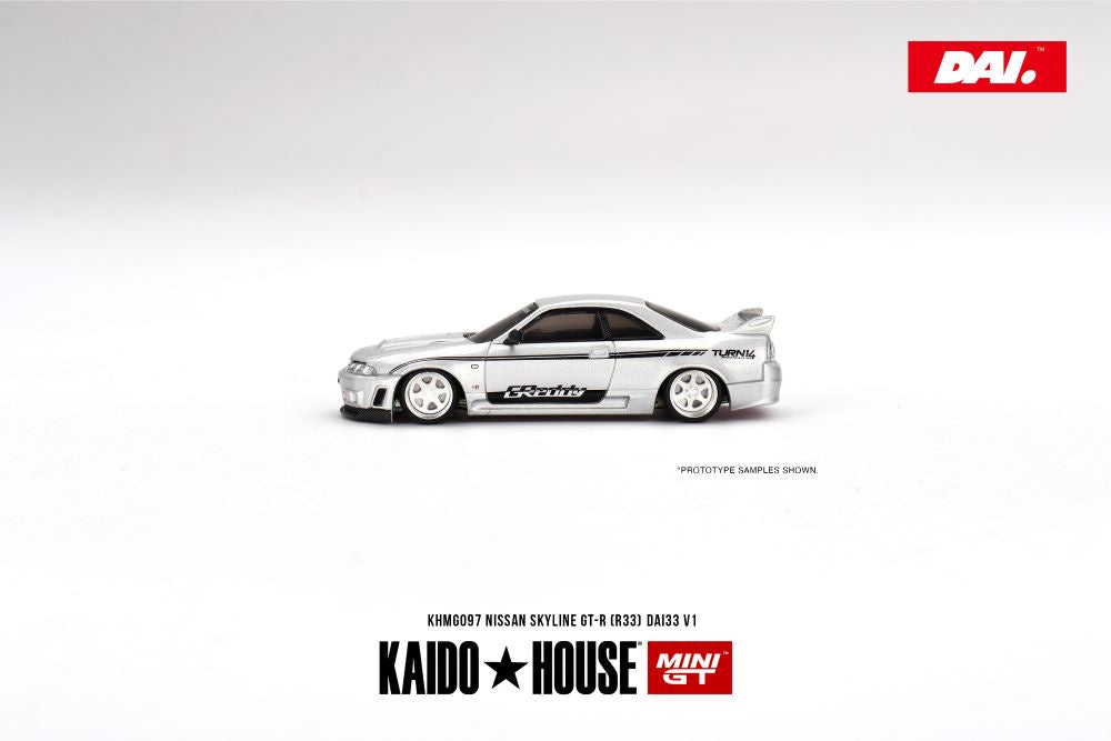 MiniGT - Kaido House Nissan Skyline GT-R (R33) DAI33 V1
