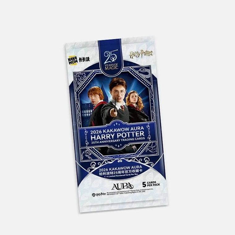 Kakawow AURA - Harry Potter: 25th Anniversary Trading Cards (Single Pack)