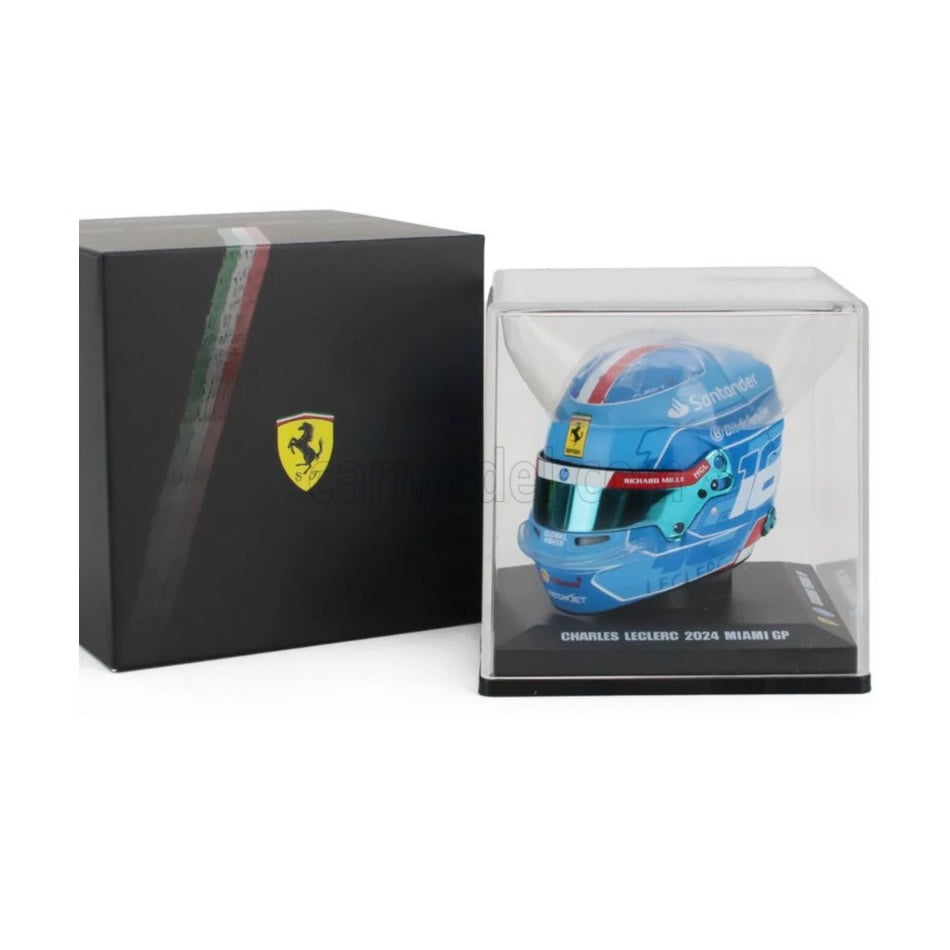 Looksmart - Helmet - Ferrari F1 Team - 2024 Miami GP - Charles Leclerc - 1:5 Scale