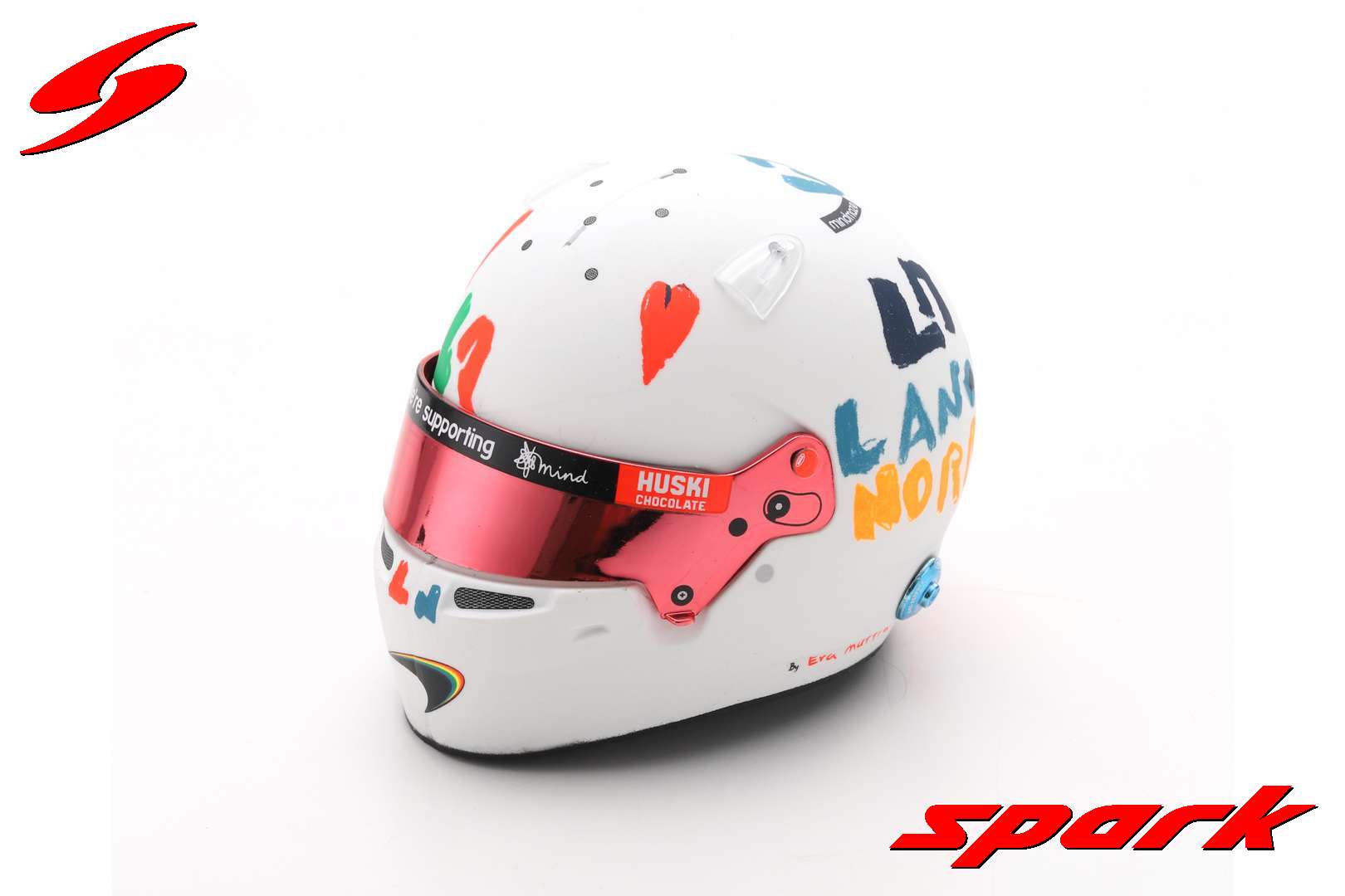Spark Helmets Lando Norris McLaren F1 Formula 2020 British GP