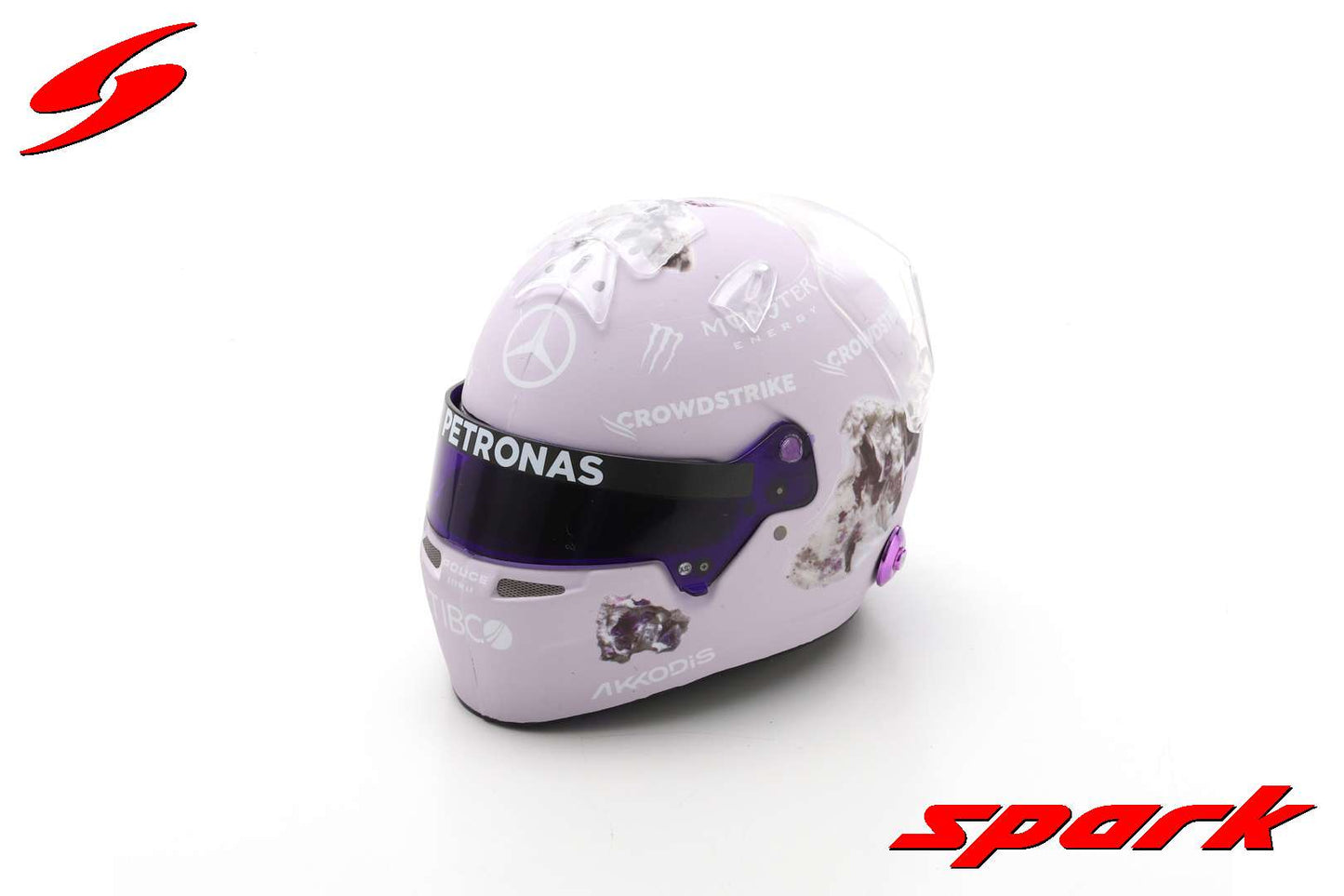 Spark Helmets - Lewis Hamilton Mercedes F1 Formula 1 2022 GP - 1:5 Scale