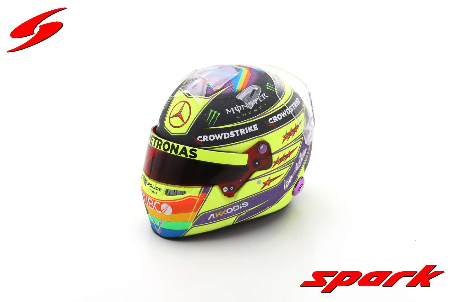 Spark Helmets - Lewis Hamilton Mercedes F1 Formula 1 2022 Canadian GP - 1:5 Scale