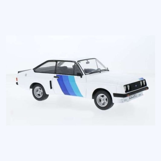 MCG - 1977 Ford Escort Mk II RS 2000 X-Pack (White) - 1:18 Scale
