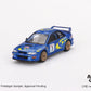 MiniGT - Subaru Impreza WRC97 1997 Rally San Remo Winner #3 - 1:64 Scale