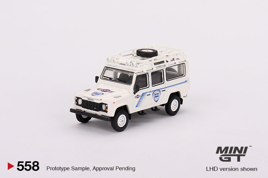 MiniGT - Land Rover Defender 110 Martini Racing Support Vehicle