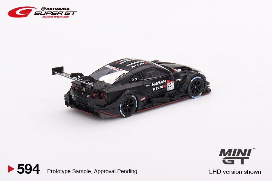 MiniGT - Nissan GT-R Nismo GT500 2021 Prototype #230 SUPER GT SERIES