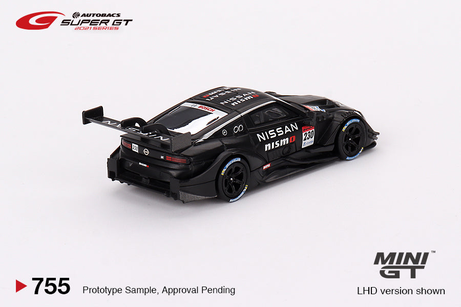 MiniGT - Nissan Z GT500 #230 2021 NISMO Presentation Super GT Series
