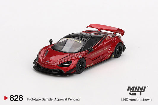MiniGT - McLaren 720S LB-Works Liberty Works (Gem Red)