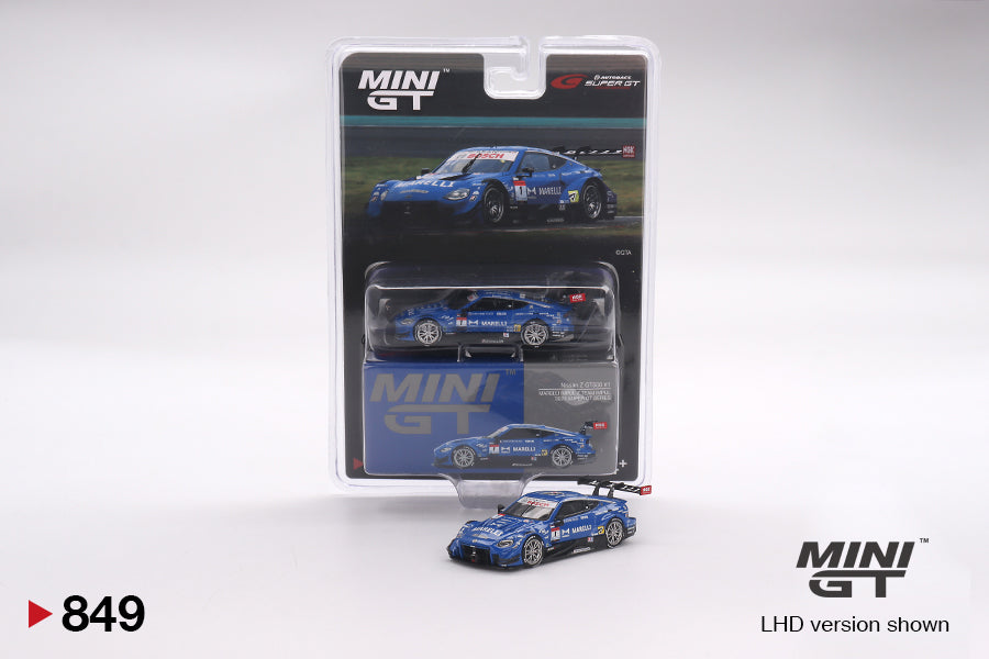 MiniGT - Nissan Z GT500 #1 MARELLI IMPUL Z TEAM IMPUL 2023 Super GT Series