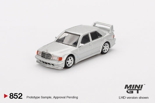 MiniGT - Mercedes-Benz 190E 2.5-16 Evolution II Astral Silver