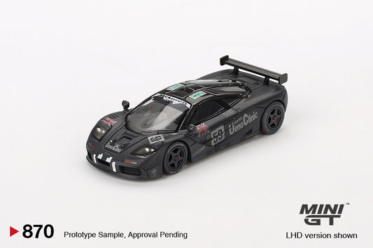 MiniGT - McLaren F1 GTR (Black) - 1:64 Scale