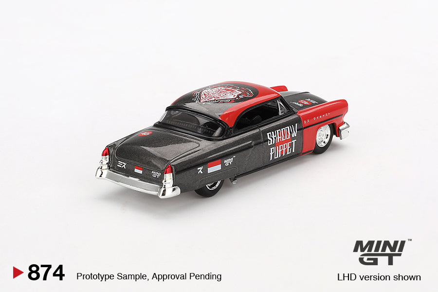 MiniGT - Lincoln Capri Hot Rod 1954 "Shadow Puppet" MINI GT x MIZU Diecast 2024