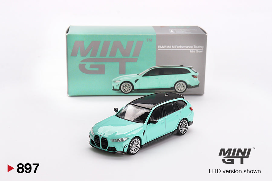 MiniGT - BMW M3 M Performance Touring (Mint Green) - 1:64 Scale